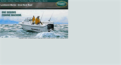 Desktop Screenshot of lynnhavenmarine.trophyfishing.com