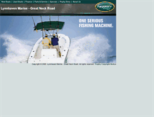 Tablet Screenshot of lynnhavenmarine.trophyfishing.com
