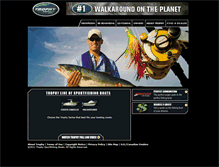 Tablet Screenshot of international.trophyfishing.com